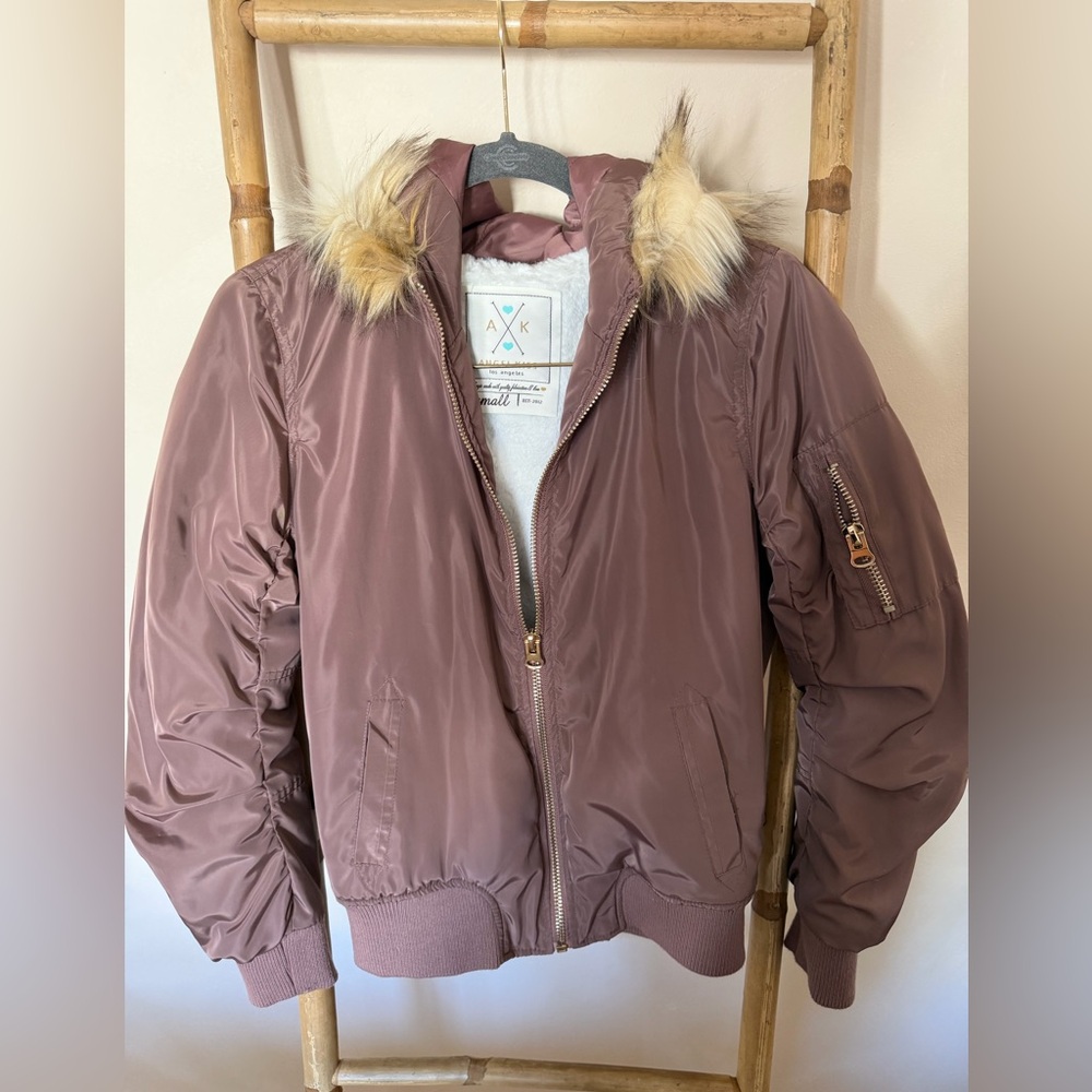 Angel Kiss Jacket with Faux Fur Lining